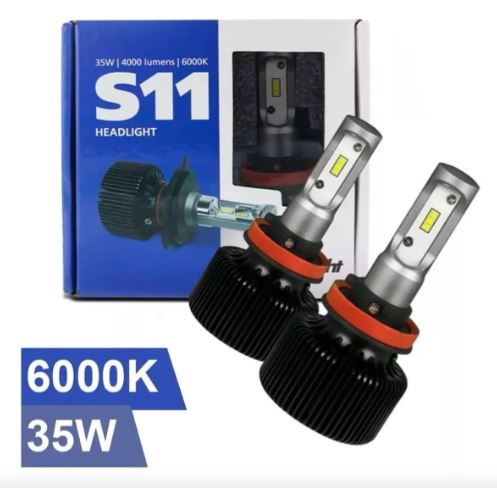KIT LÃMPADA LED H1 4000L 6000K