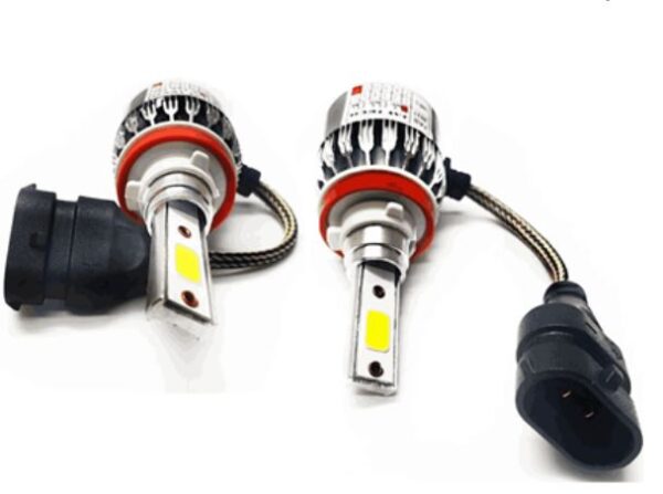 KIT LÂMPADA ULTRA LED H8 "6000L" "6000K"
