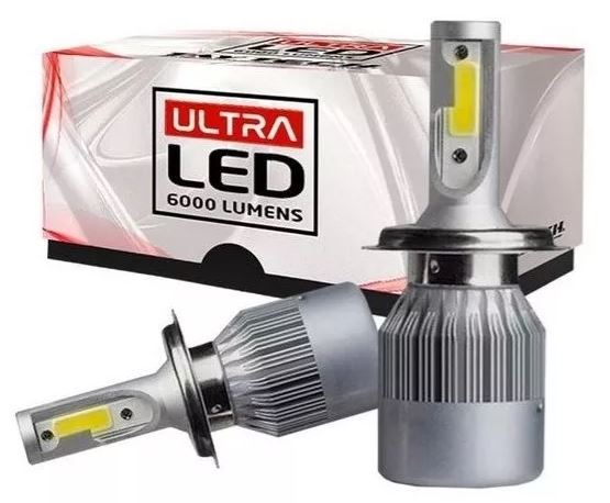 KIT LÂMPADA LED H-11 "6000L" "6000K"