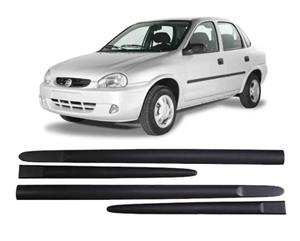 JOGO DE FRISO LATERAL CORSA 2002/2004 MODELO ORIGINAL