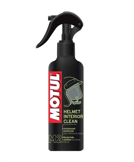 LIMPA CAPACETE INTERNO MOTUL M2 HELMET INTERIOR CLEAN SPRAY - 250ML