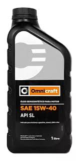 ÓLEO OMNICRAFT 15W40 SEMISSINTÉTICO  - 1 LITRO