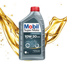 OLEO MOBIL SUPER MOTO 10W30 SEMI SINTÉTICO - 1 LITRO