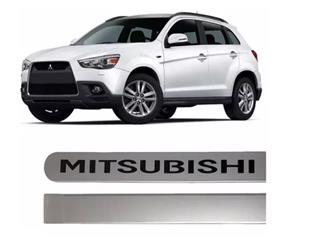 JOGO DE FRISO LATERAL MITSUBISHI ASX  PRATA
