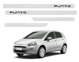 FRISO LATERAL PORTA FIAT PUNTO PRATA
