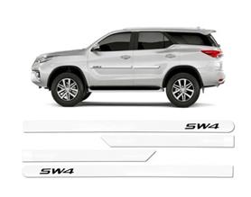 FRISO LATERAL PINTADO HILUX SW4  BRANCO