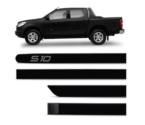 FRISO LATERAL PINTADO S10  PRETO