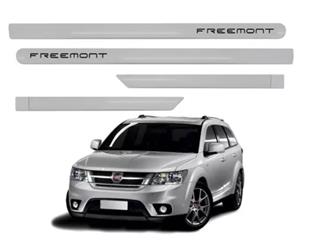 JOGO DE FRISO LATERAL FIAT FREEMONT PRATA