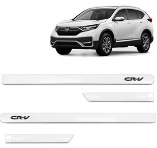 JOGO DE FRISO LATERAL CRV 2010 A 2021 BRANCO