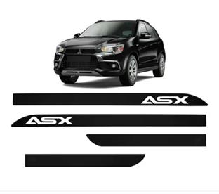 JOGO FRISO LAT ASX  MITSUBISHI PRETO