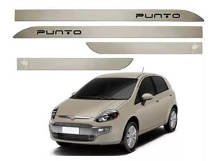 JOGO FRISO LATERAL FACÃO FIAT PUNTO BEGE SAVANNAH
