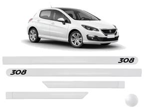 FRISO LATERAL PEUGEOT 308 BRANCO