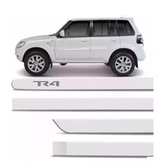 FRISO LATERAL PAJERO TR4  BRANCO ALPINO