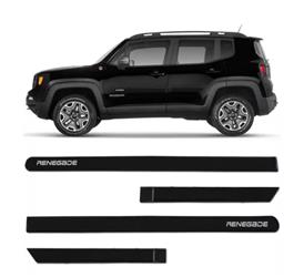 FRISO LATERAL JEEP RENEGADE PRETO SHADOW