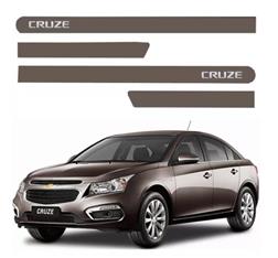 FRISO LATERAL GM CRUZE  11 A 16 CINZA AZTEC
