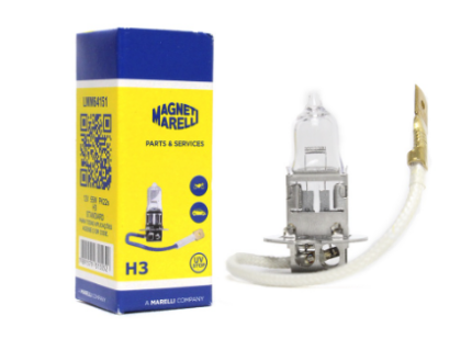 LAMPADA HALOGENA MAGNETI MARELLI H3 12V 55W