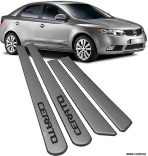 JOGO FRISO KIA CERATO CINZA GLITTER