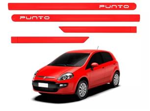 FRISO LATERAL FIAT PUNTO VERMELHO ALPINE