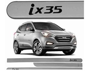 FRISO LATERAL HYUNDAI  IX35 CINZA METÁLICO