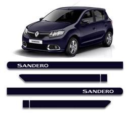 FRISO LATERAL SANDERO  AZUL CREPÚSCULO