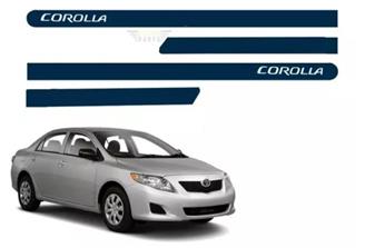 FRISO LATERAL TOYOTA COROLLA 2010 A 2019 AZUL MICA