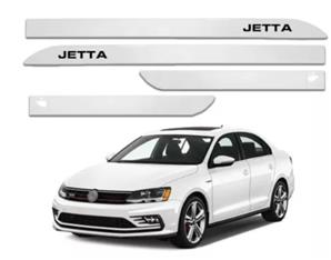 JOGO DE FRISO LATERAL VW JETTA BRANCO CRISTAL