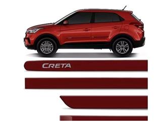 FRISO LATERAL HYUNDAI CRETA VERMELHO CHILLI