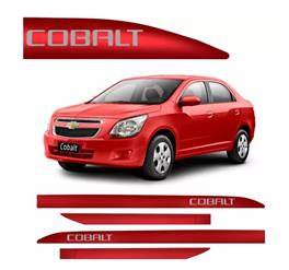 FRISO LATERAL PROTETOR P/ PORTA COBALT VERMELHO CARMIM 11-18