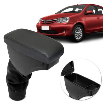 APOIO DE BRAÇO TOYOTA ETIOS 2013 A 2020 - PRETO