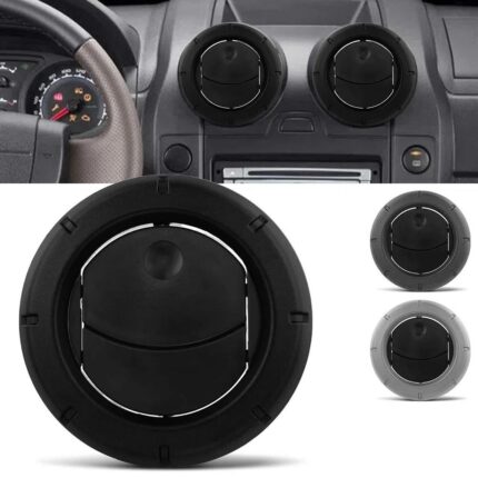 DIFUSOR SAÍDA DE AR PAINEL FORD ECOSPORT 2008 A 2012 - ARO PRETO