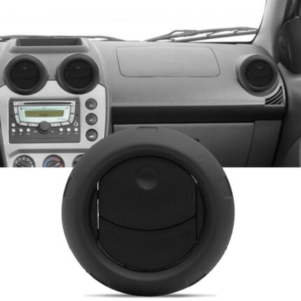 DIFUSOR SAÍDA DE AR PAINEL FORD FIESTA 2008 A 2012 - PRETO