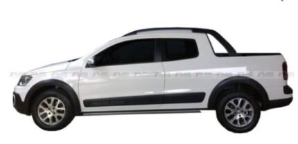CAPOTA MARÍTIMA VOLKSWAGEN SAVEIRO CROSS CABINE DUPLA SEM GANCHO 2014 ATÉ 2024