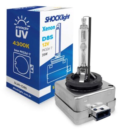 LÂMPADA XENON SHOCKLIGHT D8S 4300K 35W 12V