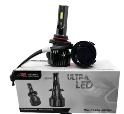 KIT LÂMPADA LED ASX HB3/HB4 "10000L" "6000K"