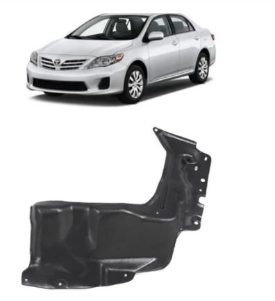 DEFLETOR DO PARACHOQUE DIANTEIRO LATERAL ESQUERDA TOYOTA COROLLA